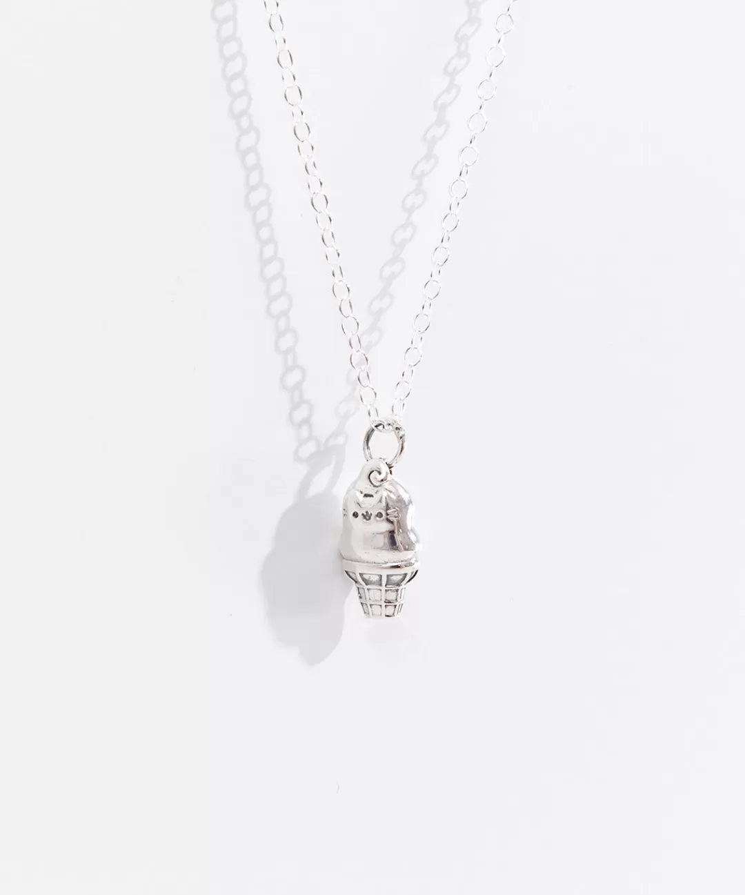 Hot Licensed to Charm Pusheen Dipped Cone Charm Necklace