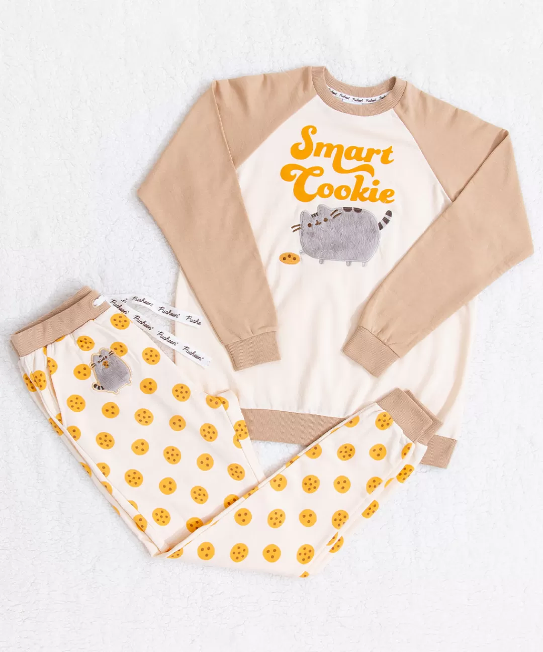 New ACDC Pusheen Smart Cookie Pajama Set