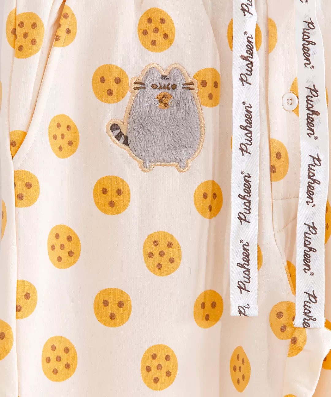 New ACDC Pusheen Smart Cookie Pajama Set